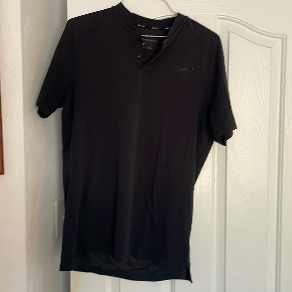 Nike Band Collar dry fit golf polo